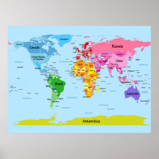 World Map Poster