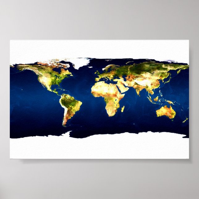 World Map Poster (Front)