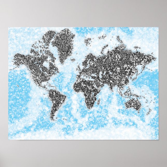 World Map Poster (Front)