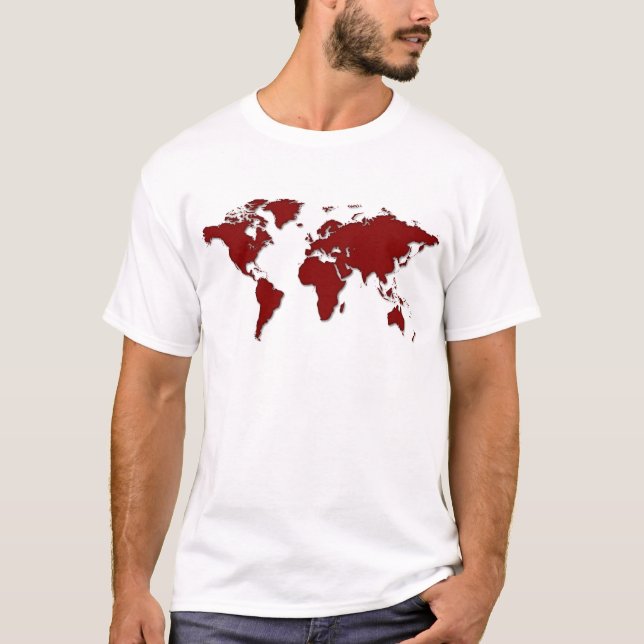 World Map T-Shirt (Front)