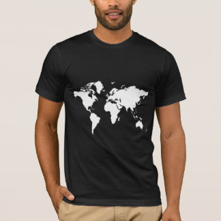 world map t-shirt
