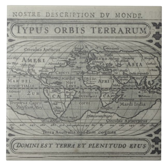 World Map Tile (Front)