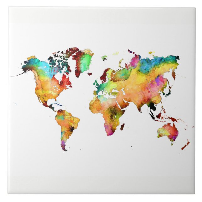 world map tile (Front)
