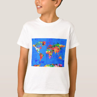 world map watercolor  1 T-Shirt
