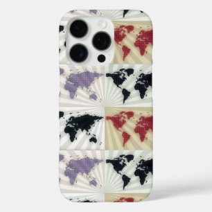 world maps iPhone 16 pro case