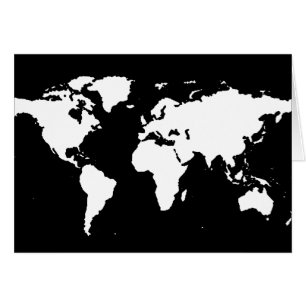 world maps ~ customisable colour