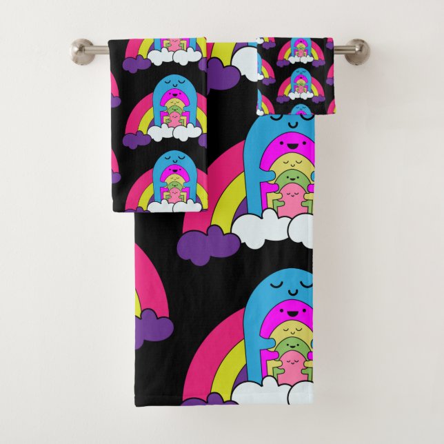 World Mental Health Day Bath Towel Set (Insitu)