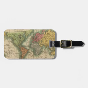 World Mercator's proj. Luggage Tag