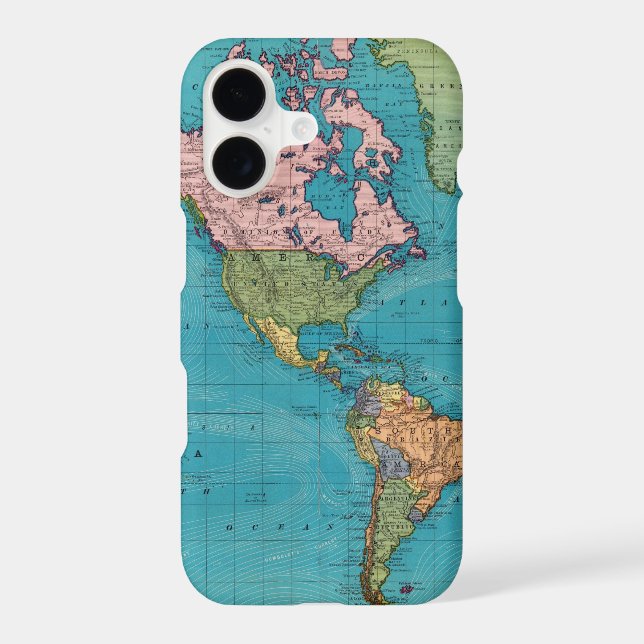 World, Mercator's Projection (Back)