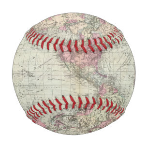 World, Mercator's projection Baseball