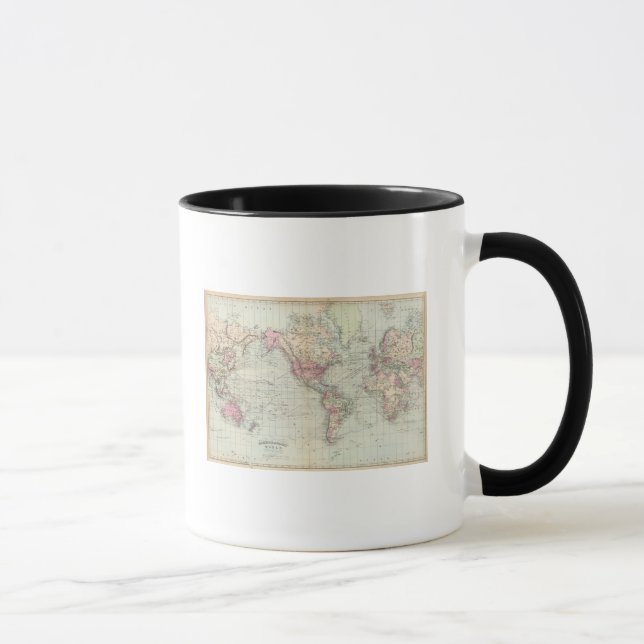 World, Mercator's projection Mug (Right)