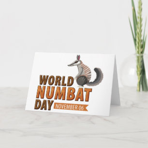 World Numbat Day Card