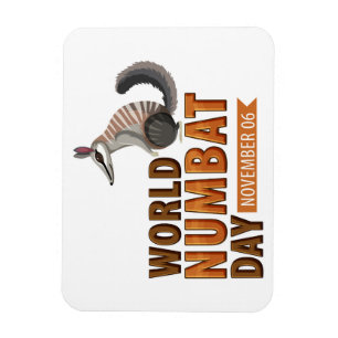 World Numbat Day Magnet