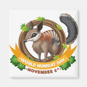 World Numbat Day Magnet