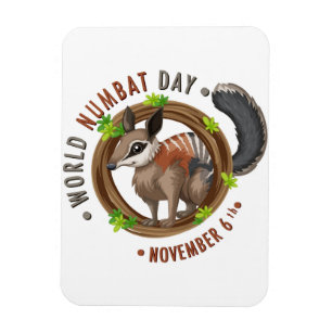 World Numbat Day Magnet