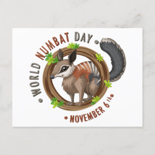 World Numbat Day Postcard