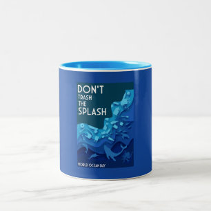 World Ocean Day Two-Tone Coffee Mug
