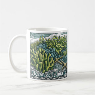 World Oceans Day - Coral Reef and Climate Coffee Mug