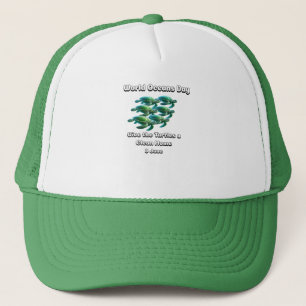 World Oceans Day Trucker Hat
