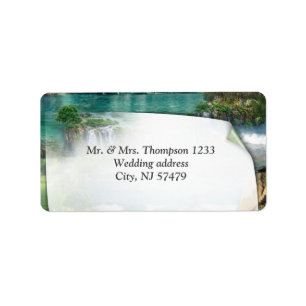 World Oceans & Rivers, Lakes & Sport Activities Label