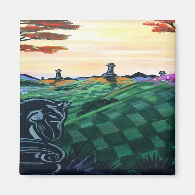 World Of Chess Magnet (Front)