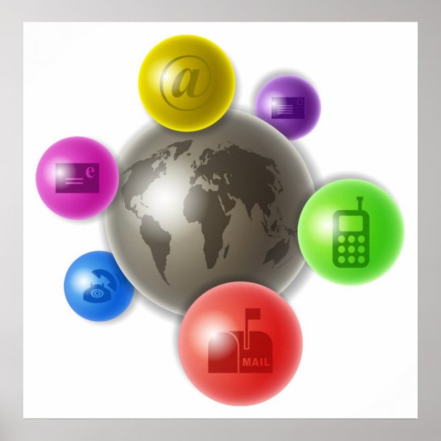 World of Communication Poster (Front)