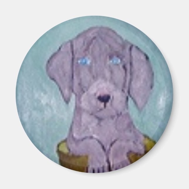 world of eric dogs land magnet (Front)