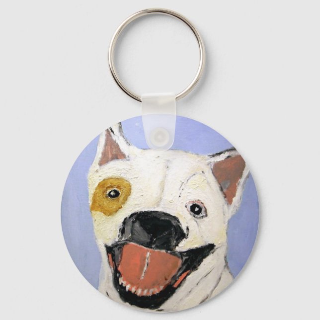 world of eric ginsburg erics land key ring (Front)