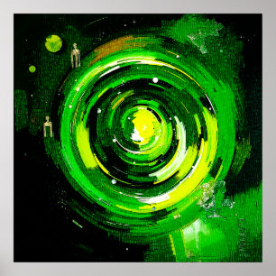 World Of Green Poster