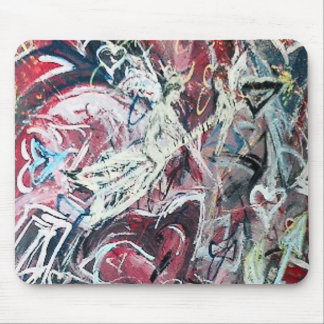 WORLD OF HEARTS MOUSE PAD