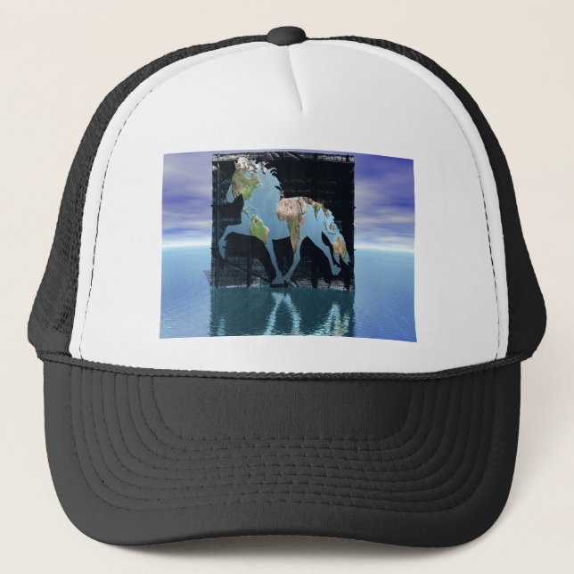 World of Icelandic Horses Trucker Hat (Front)