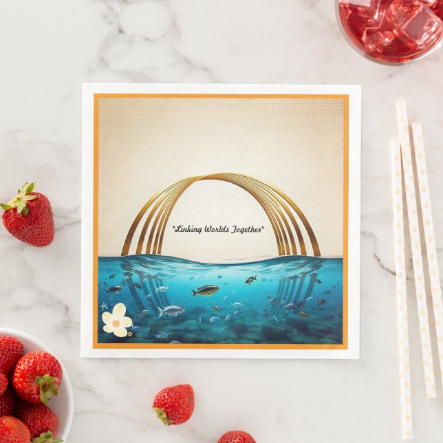 "World of Joy" Napkin (Insitu)