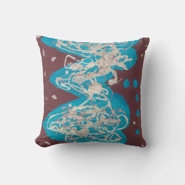 World of Love Throw Pillow (Front)