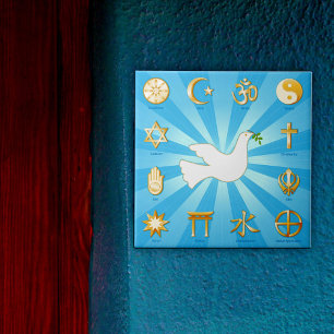 World of Peace Ceramic Tile