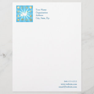 World of Peace Customised Letterhead
