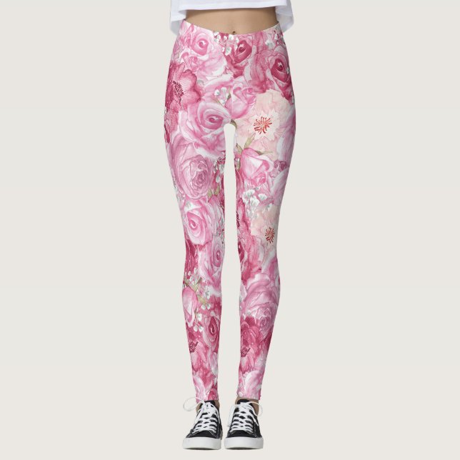 World Of Roses Leggings (Front)