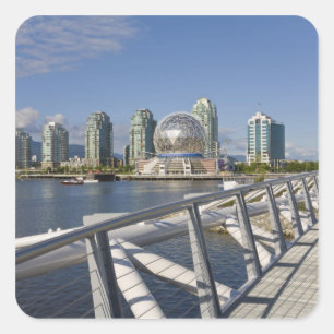 World of Science, Vancouver, British Columbia, 2 Square Sticker