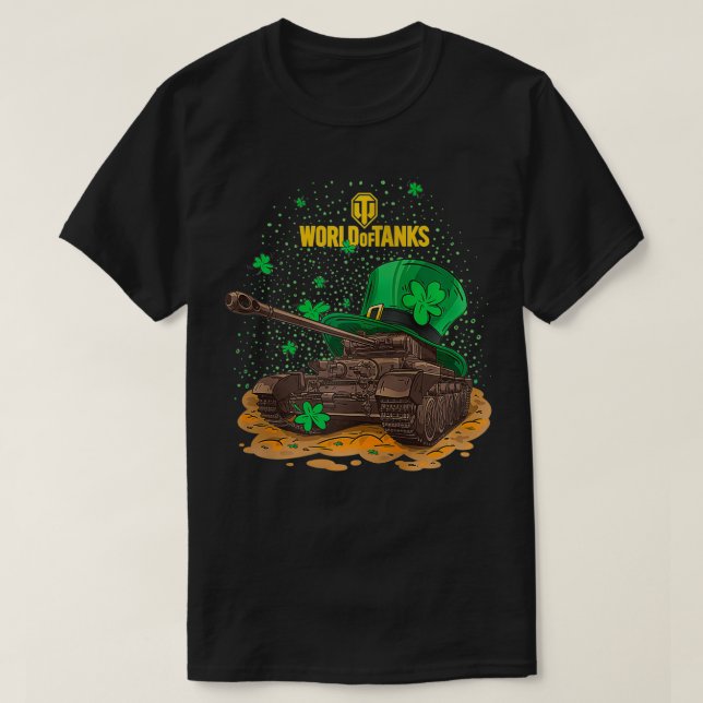 World of Tanks St Patrick's Day Comet Zip  (Design Front)