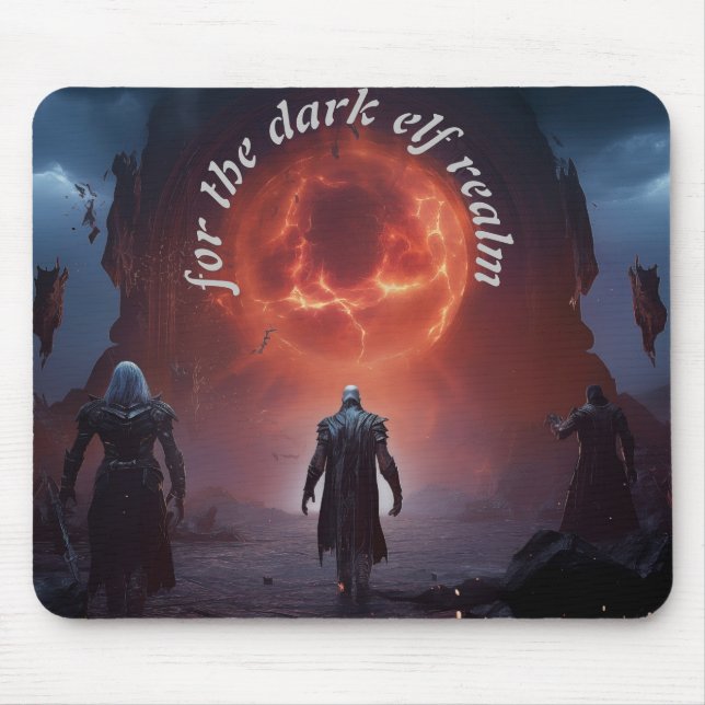 World of Warcraft mouse pad - Customisable text (Front)