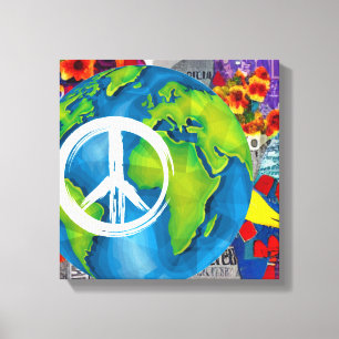World Peace Canvas Art