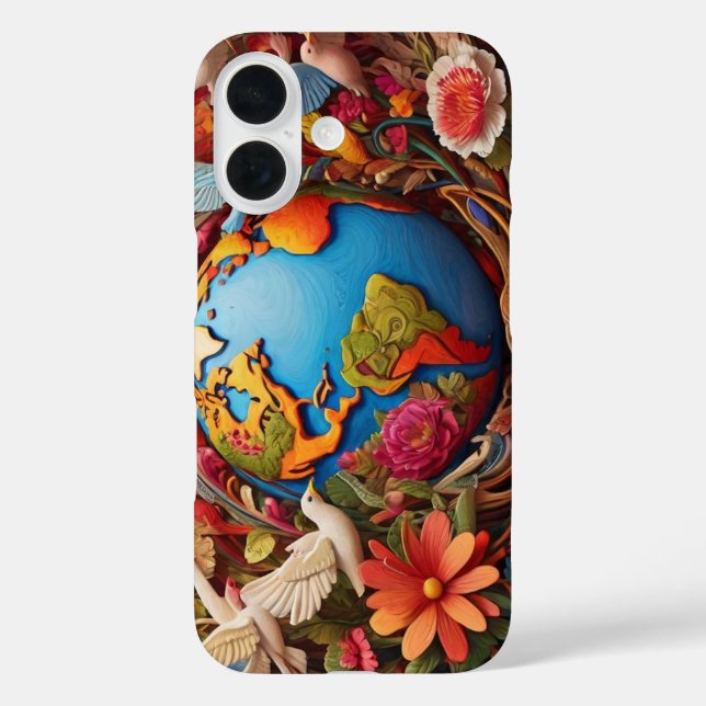 WORLD PEACE Case-Mate iPhone CASE (Back)