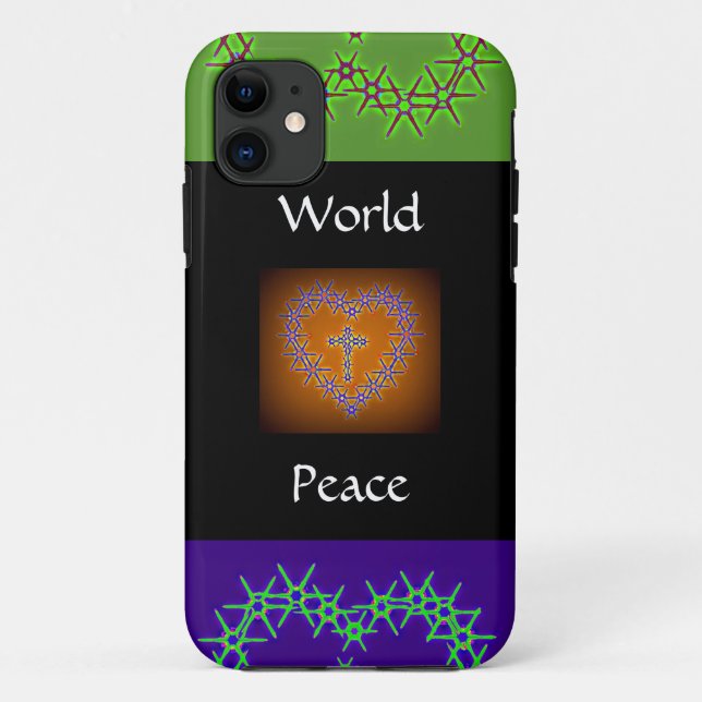 WORLD PEACE Case-Mate iPhone CASE (Back)