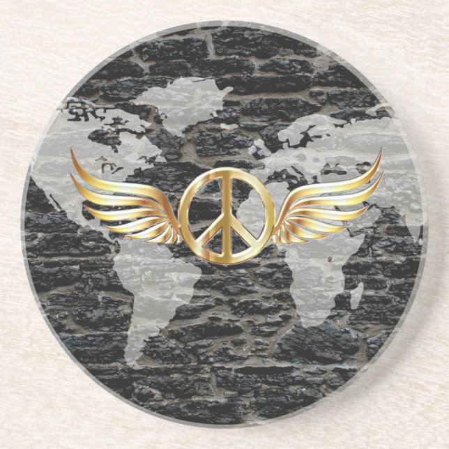 World peace coaster (Front)