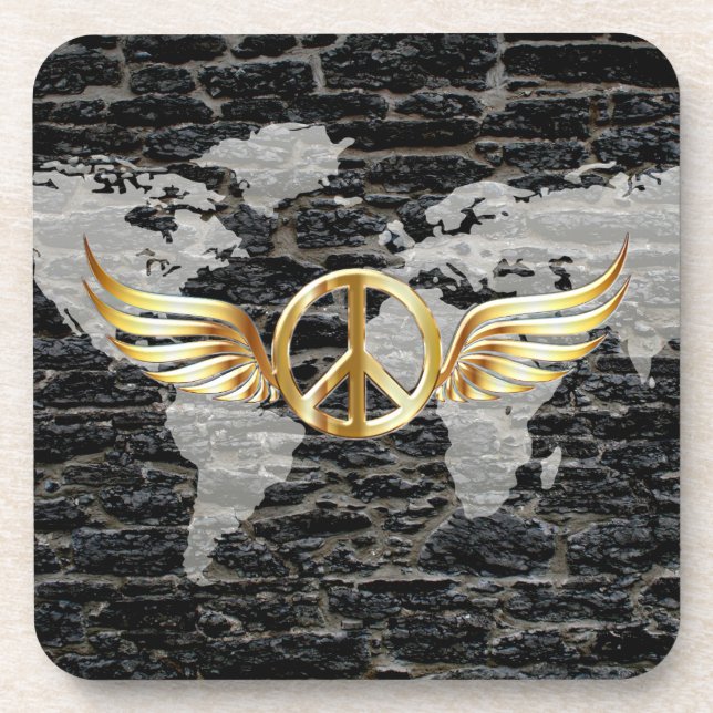 World peace coaster (Front)