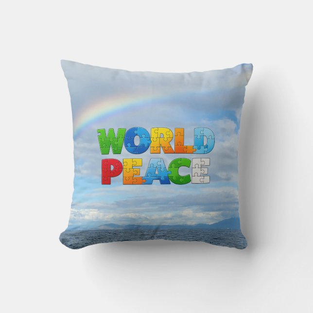 World Peace Cushion (Front)