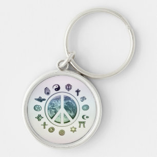 World Peace Key Ring