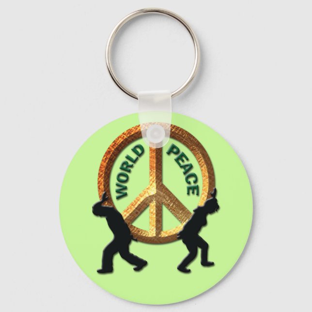 WORLD PEACE KEY RING (Front)