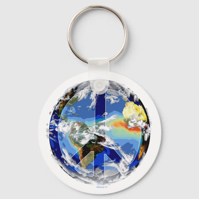 World Peace Keychain (Front)