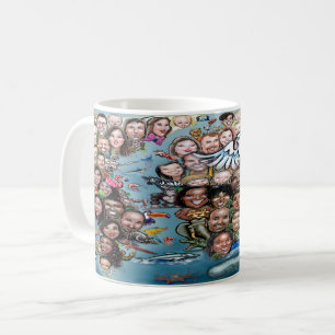 World Peace Map Coffee Mug