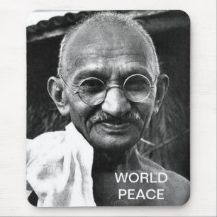 WORLD PEACE MOUSE PAD